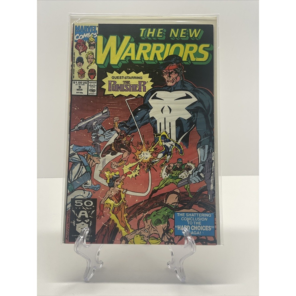 The New Warriors # 9  March 1991 Marvel